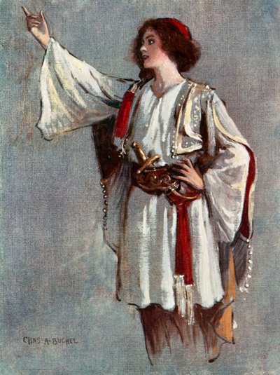 Driekoningenavond: Viola, Miss Lily Brayton door Charles A. Buchel
