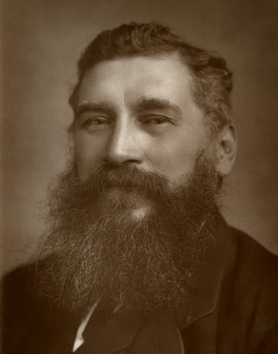 Joseph Knight, Britse schrijver en toneelcriticus, 1884 door Charles A. Long