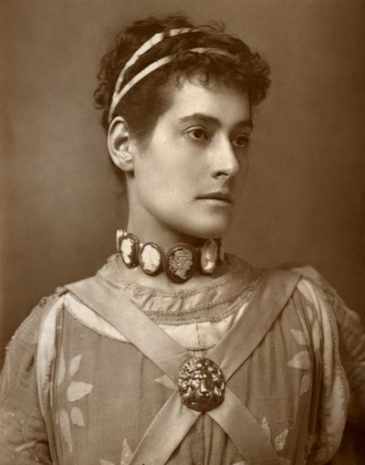 Myra Holme, Britse actrice, 1884 door Charles A. Long