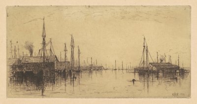 Haven van Gloucester door Charles A. Platt