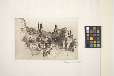 Rye, Sussex door Charles Adams Platt