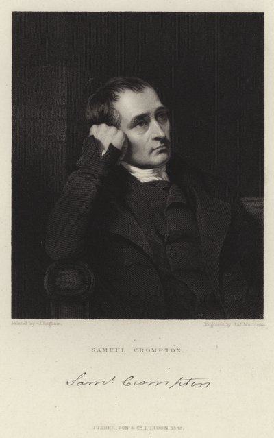 Samuel Crompton door Charles Allingham
