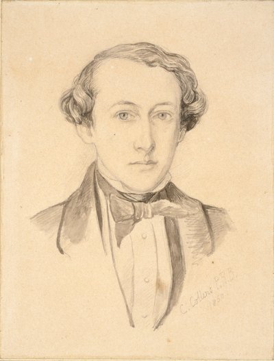 Portret van Sir John Everett Millais door Charles Allston Collins