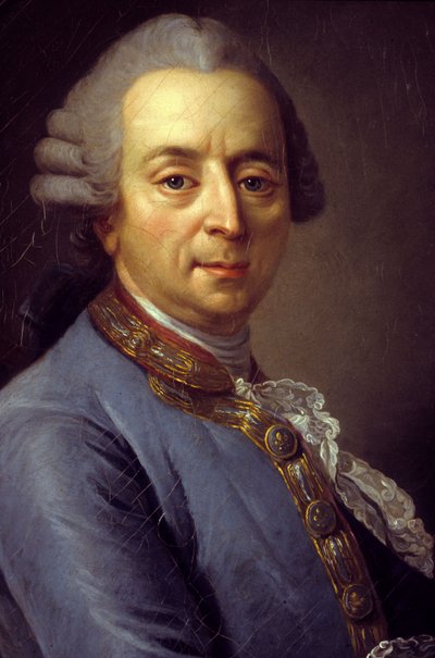 Portret van Jean-Rodolphe Perronet door Charles Amedee Philippe van Loo