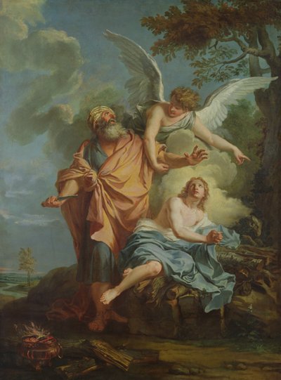 Abraham offert door Charles Antoine Coypel
