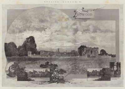 Engelse Huizen, Bowood door Charles Auguste Loye