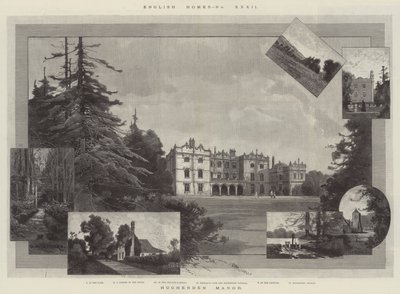 Hughenden Manor door Charles Auguste Loye