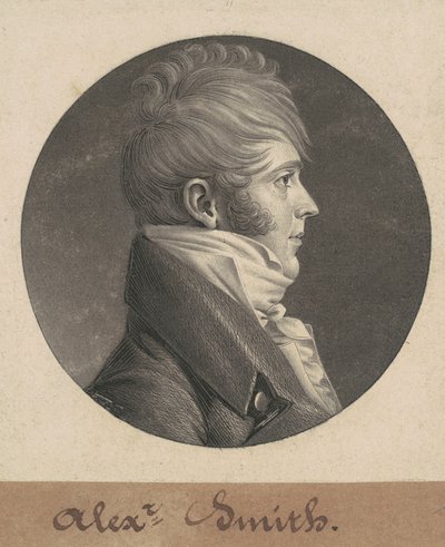 Alexander Smith door Charles B. J. Févret de Saint Mémin