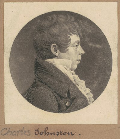 Charles Johnston door Charles B. J. Févret de Saint Mémin