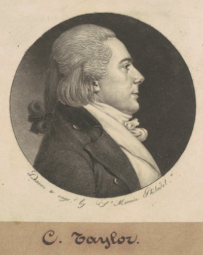 Charles Taylor door Charles B. J. Févret de Saint Mémin