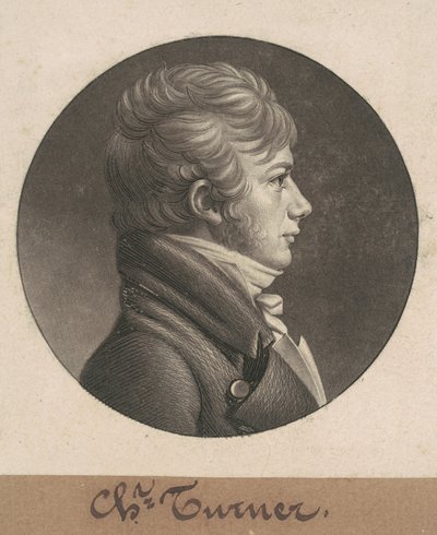 Charles Turner door Charles B. J. Févret de Saint Mémin
