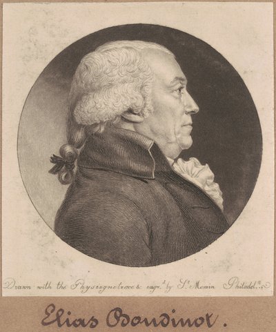 Elias Boudinot door Charles B. J. Févret de Saint Mémin