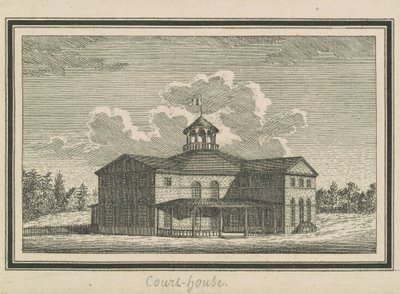 Esperanza, gerechtsgebouw door Charles B. J. Févret de Saint Mémin