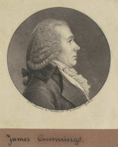 Fortescue Cuming door Charles B. J. Févret de Saint Mémin