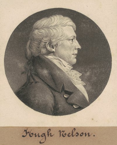 Francis Nelson door Charles B. J. Févret de Saint Mémin