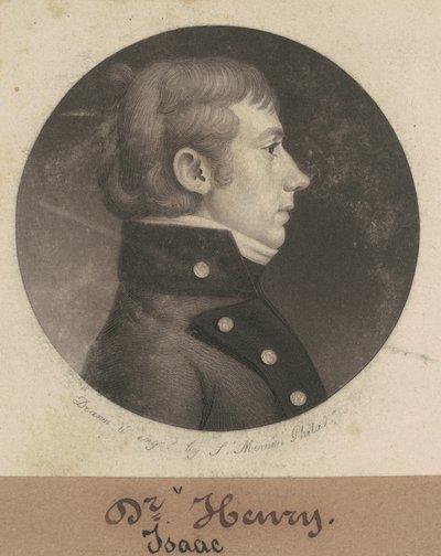 Isaac Henry door Charles B. J. Févret de Saint Mémin