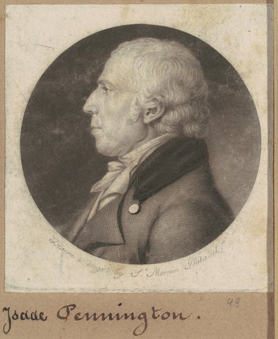Isaac Penington door Charles B. J. Févret de Saint Mémin