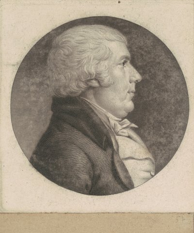 James Riddle door Charles B. J. Févret de Saint Mémin