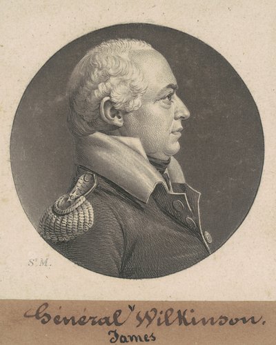 James Wilkinson door Charles B. J. Févret de Saint Mémin