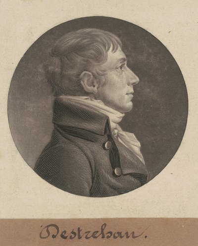 Jean Noel Destréhan door Charles B. J. Févret de Saint Mémin