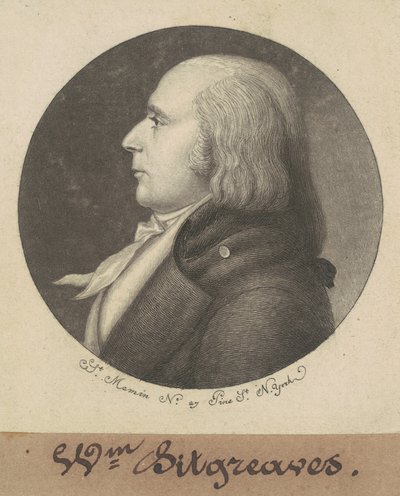 John Sitgreaves door Charles B. J. Févret de Saint Mémin