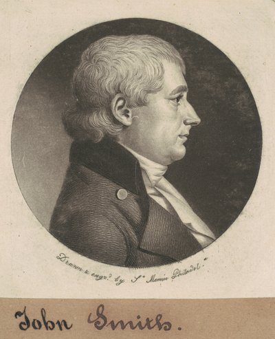 John Smith door Charles B. J. Févret de Saint Mémin