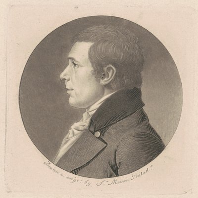 Peter Stephen DuPonceau door Charles B. J. Févret de Saint Mémin