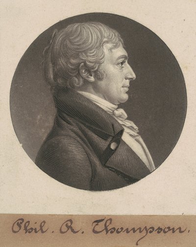Philip Rootes Thompson door Charles B. J. Févret de Saint Mémin