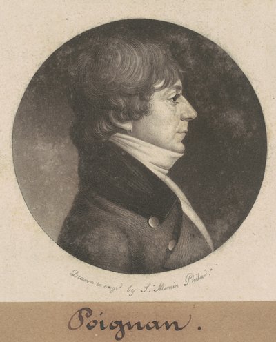 Poignan door Charles B. J. Févret de Saint Mémin