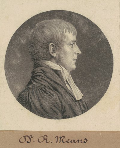 Robert Means door Charles B. J. Févret de Saint Mémin
