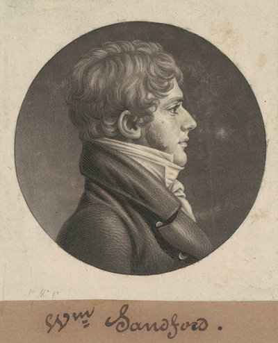 William Sanford door Charles B. J. Févret de Saint Mémin