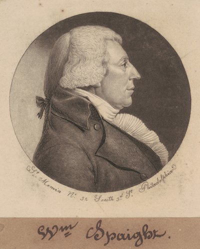 William Spaight door Charles B. J. Févret de Saint Mémin
