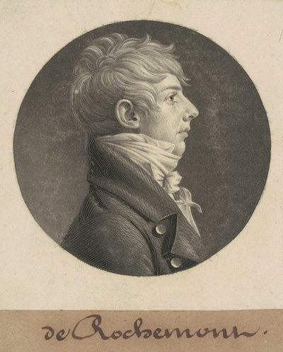 de Rochemont door Charles B. J. Févret de Saint Mémin