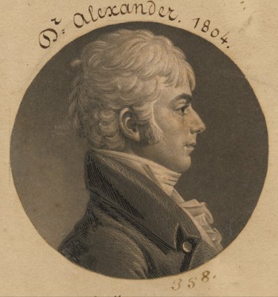 Ashton Alexander door Charles Balthazar Julien Févret de Saint-Mémin