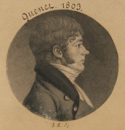 Guenet door Charles Balthazar Julien Févret de Saint-Mémin