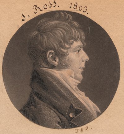 J. Ross door Charles Balthazar Julien Févret de Saint-Mémin