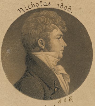 James Crenshaw Anthony door Charles Balthazar Julien Févret de Saint-Mémin