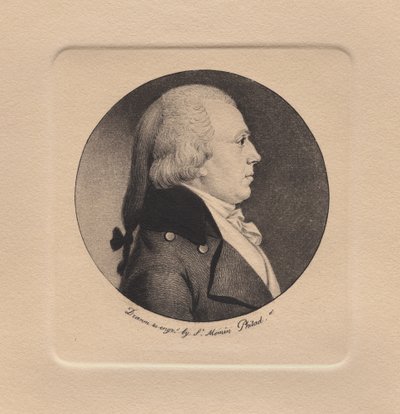 John Bohlen door Charles Balthazar Julien Févret de Saint-Mémin