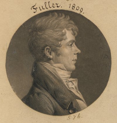 John Coles III door Charles Balthazar Julien Févret de Saint-Mémin