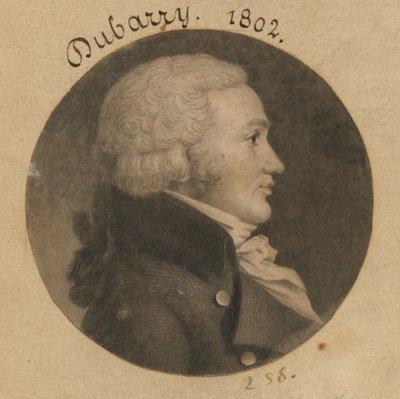 John Dubarry door Charles Balthazar Julien Févret de Saint-Mémin