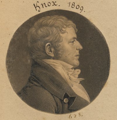 Knox door Charles Balthazar Julien Févret de Saint-Mémin