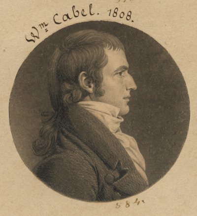 Nicholas Cabell, Jr. door Charles Balthazar Julien Févret de Saint-Mémin