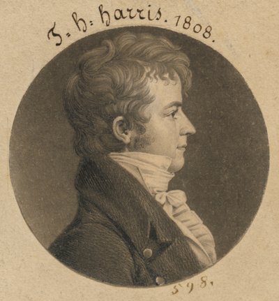 Robert Gamble, Jr. door Charles Balthazar Julien Févret de Saint-Mémin