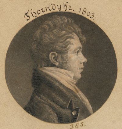 Thorndyke door Charles Balthazar Julien Févret de Saint-Mémin