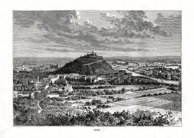 Graz, Oostenrijk, 1879 door Charles Barbant