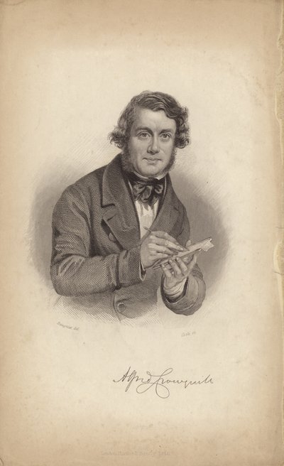 Alfred Crowquill, pseudoniem van Alfred Henry Forrester door Charles Baugniet