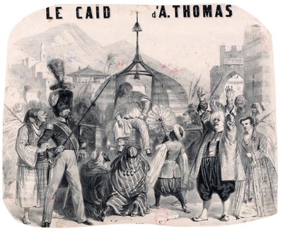 Le caïd door A. Thomas door Charles Bour