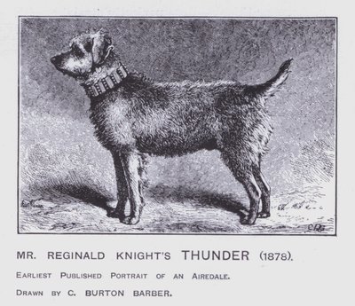 De donder van meneer Reginald Knight door Charles Burton (after) Barber