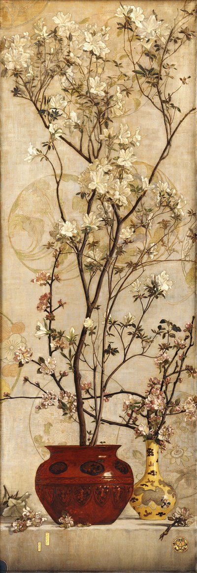 Stilleven met Azalea