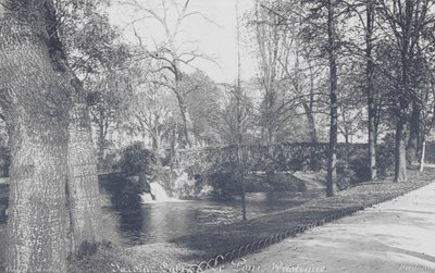 Bordeaux: Jardin-Public, de rustieke brug door Charles Chambon